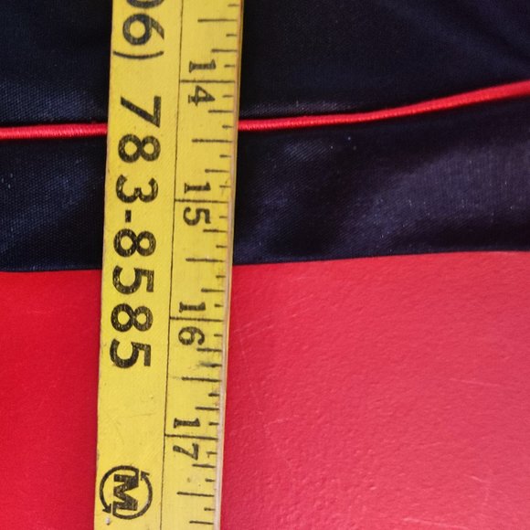 Adidas athletic short black white with embroidered red logo boys size M - Picture 9 of 9